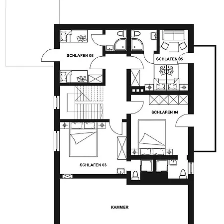 Ubytování v soukromí Ferienhaus Ossanna Smaragd